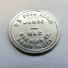 OK POOL ROOM GOOD FOR 30 CENTS